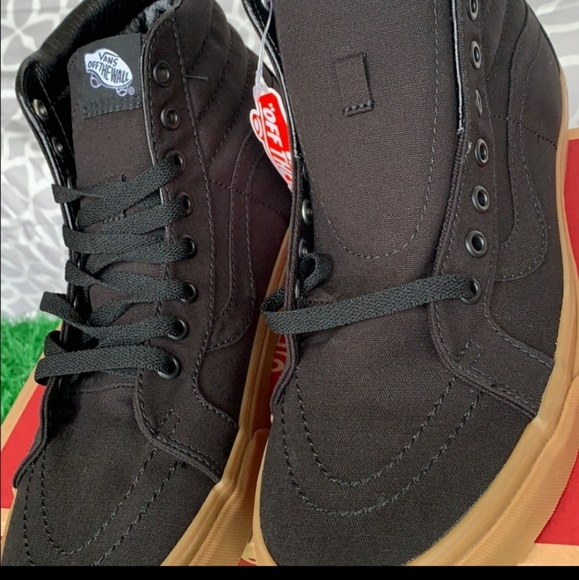 VANS SK8-Hi REISSUE CANVAS GUM BLACK/LGHTGM MEN’s - Picture 6 of 16